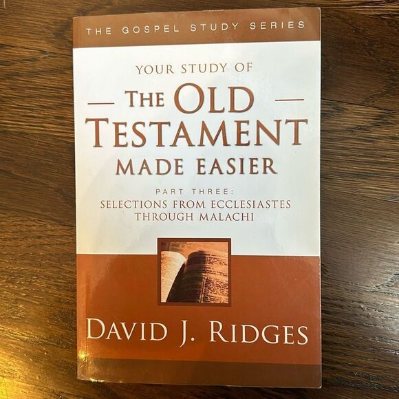 The Old Testament Made Easier Part Three: Selections From Ecclesiastes/Malachi - Picture 1 of 6